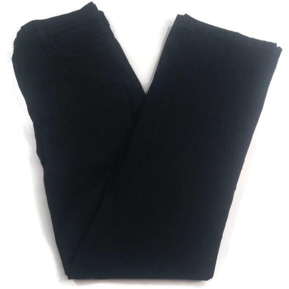 J331 NYDJ 10" Rise Black Bootcut sz 8 - Picture 5 of 9
